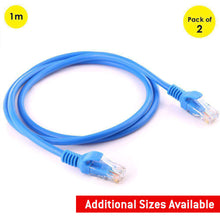 Load image into Gallery viewer, AMZER Cat5e Network Ethernet Patch Cable - Blue