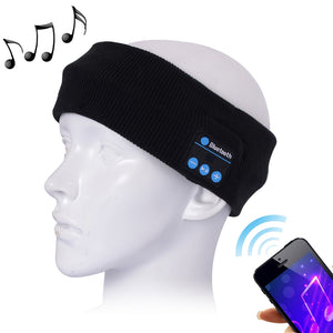 AMZER Bluetooth Knitted Headband with Mic (Random Color)