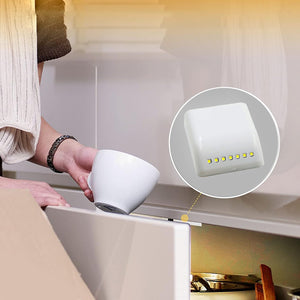 AMZER Smart Sensor LED Cabinet Drawer Closet Night Light