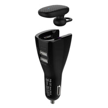 Load image into Gallery viewer, Bluetooth Headset with Dual USB Port Car Charger | car charger | fommy