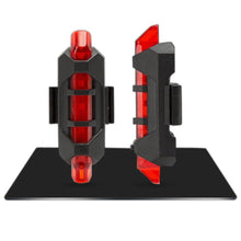 Load image into Gallery viewer, Waterproof 5 LED Lamp Bike Bicycle Rear Tail Light Back Lamp / Rear Safety Flashlight - Clear - fommystore