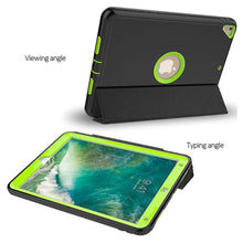 Load image into Gallery viewer, AMZER® TUFFEN 3-layer Magnetic Protective Case with Smart Cover Auto-sleep &amp; Awake Function - Light Green for Apple iPad Air 10.5 2019/ Apple iPad Pro 10.5 - fommystore