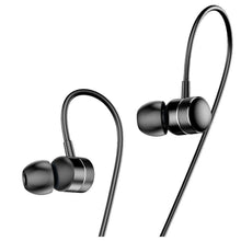Load image into Gallery viewer, 3.5mm Knurling Oblique earphone | black headset | fommy