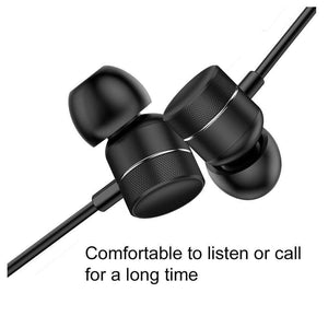 long time call headset | black comfortable earphone | fommy