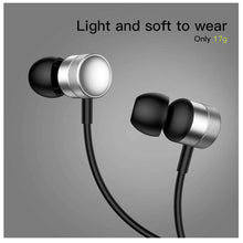 Load image into Gallery viewer, Style Wire Control Earphone | silver color earphone | fommy