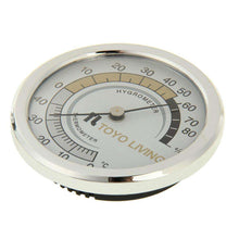 Load image into Gallery viewer, Indoor Thermometer and Hygrometer (TH123) - Silver - fommystore