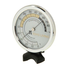 Load image into Gallery viewer, Indoor Thermometer and Hygrometer (TH123) - Silver - fommystore