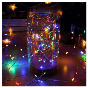 AMZER Fairy String Light 50 LED 5m Waterproof AA Battery Operated Festival Lamp Decoration Light Strip