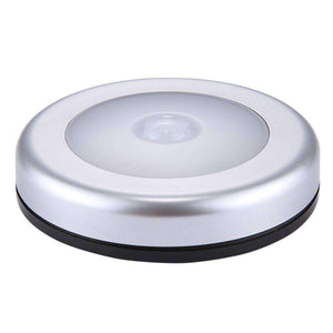 AMZER Motion Sensor Light Control White LED Night Light 6 LEDs Mini Lamp for Closet, Cabinet, Stairways, Bedroom
