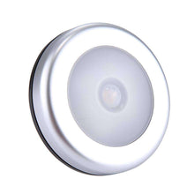 Load image into Gallery viewer, AMZER Motion Sensor Light Control White LED Night Light 6 LEDs Mini Lamp for Closet, Cabinet, Stairways, Bedroom