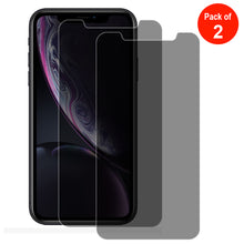 Load image into Gallery viewer, AMZER Privacy Tempered Glass Screen Protector for iPhone Xr/ iPhone 11 - pack of 2