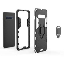 Load image into Gallery viewer, AMZER Hybrid PC+TPU Protective Case With Magnetic Ring Holder for Samsung Galaxy S10+ - fommystore