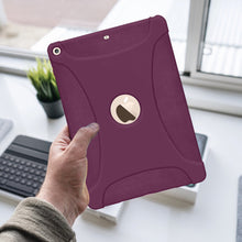 Load image into Gallery viewer, Purple Skin Jelly Case for iPad 10.2 inch 