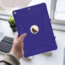 Load image into Gallery viewer, Blue Silicone Case for iPad 10.2 inch 