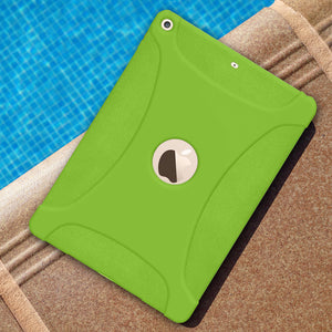Rugged skin jelly case for iPad 10.2 inch - Green