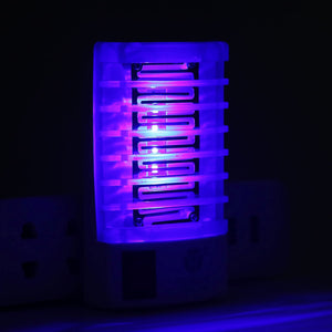 Efficient 4-LED Blue Light Mosquito Killer Night Lamp, US Plug,  AC110V - fommy.com