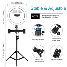 Load image into Gallery viewer, best live Broadcast Dual Phone Bracket