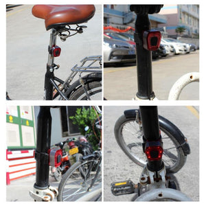 AMZER Outdoor Cycling USB Rechargeable Waterproof Bicycle Taillight - fommy.com