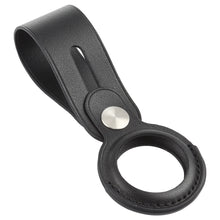 Load image into Gallery viewer, AirTag Leather Loop | Black