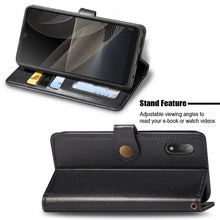 Load image into Gallery viewer, Sony Xperia ACE II Horizontal Flip Leather Case with Holder, Lanyard and Card Slots