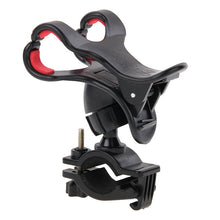 Load image into Gallery viewer, AMZER 360 Degree Rotation Universal Mobile Phone Bicycle Clip Holder Cradle Stand, Clip Support Phone Width: up to 10cm
