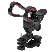 Load image into Gallery viewer, AMZER 360 Degree Rotation Universal Mobile Phone Bicycle Clip Holder Cradle Stand, Clip Support Phone Width: up to 10cm