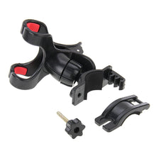 Load image into Gallery viewer, AMZER 360 Degree Rotation Universal Mobile Phone Bicycle Clip Holder Cradle Stand, Clip Support Phone Width: up to 10cm