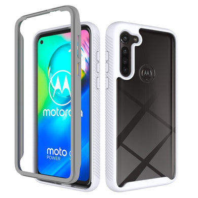 AMZER Full Body Hybrid Armor Case for Motorola Moto G8 Power (US Version)