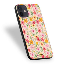 Load image into Gallery viewer, Motif Floral Glass Case Cover For iPhone 12/ iPhone 12 Pro