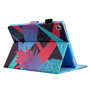 Pineapple Printed Horizontal Flip Case for 10.2 Inch iPad 7th, 8th, 9th Gen
