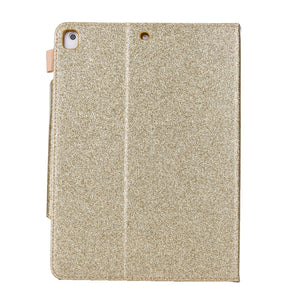 Gold glitter cases with holder for 10.2 Inch iPad 7th, 8th, 9th Gen