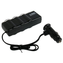 Load image into Gallery viewer, AMZER 12V / 24V Triple Socket USB Car Cigarette Charger - fommystore