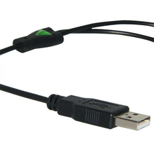 Load image into Gallery viewer, AMZER USB to Dual Micro USB Y Splitter Twin Charging Handy Cable - Black - fommystore