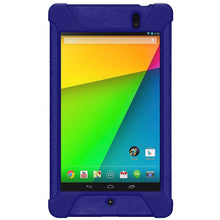 Load image into Gallery viewer, Amzer Shockproof Rugged Silicone Skin Jelly Case for Asus/Google New Nexus 7 (7 inch) - Blue