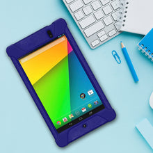 Load image into Gallery viewer, Amzer Shockproof Rugged Silicone Skin Jelly Case for Asus/Google New Nexus 7 (7 inch) - Blue