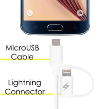 Load image into Gallery viewer, 2-in-1 charging cable  for iphone