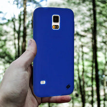 Load image into Gallery viewer, AMZER Silicone Skin Jelly Case for Samsung Galaxy S5 Neo SM-G903F - Blue