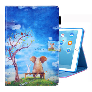 Blue flipcase with holder 10.2 Inch iPad 7th, 8th, 9th Gen