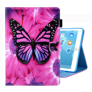 Case with Card Slots and Photo Frame for 10.2 Inch iPad 7th, 8th, 9th Gen
