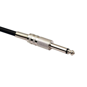 XLR 3-Pin Female to 1/4 inch (6.35mm) Mono Shielded Microphone Mic Cable - 10m - fommystore