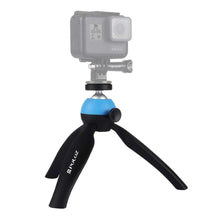 Load image into Gallery viewer, Pocket Mini Tripod Mount with 360 Degree Ball Head & Phone Clamp for Smartphones(Blue) - fommystore