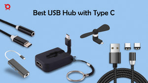 AMZER 35W 6 Port USB Charger: Best USB Hub with Type C