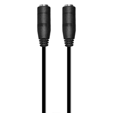 Load image into Gallery viewer, 3.5mm Male to 2 Female Splitter Cable 6 Feet - Black