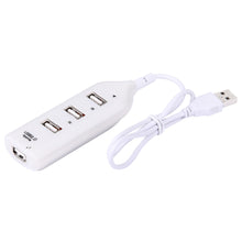 Load image into Gallery viewer, Hi Speed USB  2.0 4 Ports - White