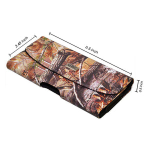 Horizontal case w/ Belt Loop   for 7 Inch long by 3.5 wide Camo Pouch