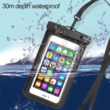 Load image into Gallery viewer, Waterproof Bag Phone Pouch Cover Mobile Case for Beach Outdoor Swimming (random color) pack of 3