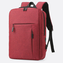 Load image into Gallery viewer, AMZER 2pcs set Men Travel Portable Backpack &amp; Shoulder Bag Set Student School Bag Waterproof Computer Bag