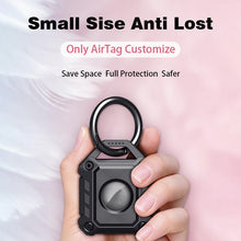 Load image into Gallery viewer, AirTag Armor Full Body Protective Keychain Holder Case (Random color) - pack of 2