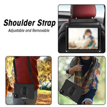 Load image into Gallery viewer, AMZER TUFFEN Multilayer Case with 360 Degree Rotating Kickstand with Shoulder Strap, Hand Grip for iPad Pro 11 1st/2nd/3rd/4th gen