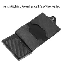 Load image into Gallery viewer, AirTag Wallet Carbon Fiber Slim Wallet and Credit Card Money Holder for Men